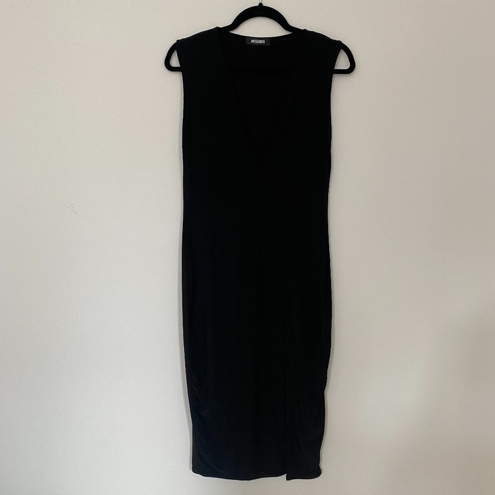 Misguided Body Con Dress with front Slit